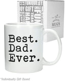 Best Dad Ever Coffee Mug Gift for Dad from Daughter or Son Daddy Ceramic Mug