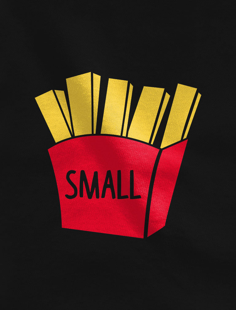 Small & Large Fries Baby Bodysuit & Men's T-Shirt Matching Set Father's Day Gift