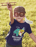 4th Birthday Baby Shark Shirt 4 Year Old Birthday Boy Girl Toddler Kids T-Shirt