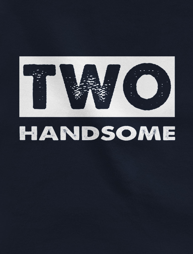 2 year old birthday shirt boy 2nd birthday two handsome Toddler Kids T-Shirt