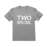 2 year old birthday shirt boy 2nd birthday two special Toddler Kids T-Shirt