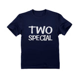 2 year old birthday shirt boy 2nd birthday two special Toddler Kids T-Shirt