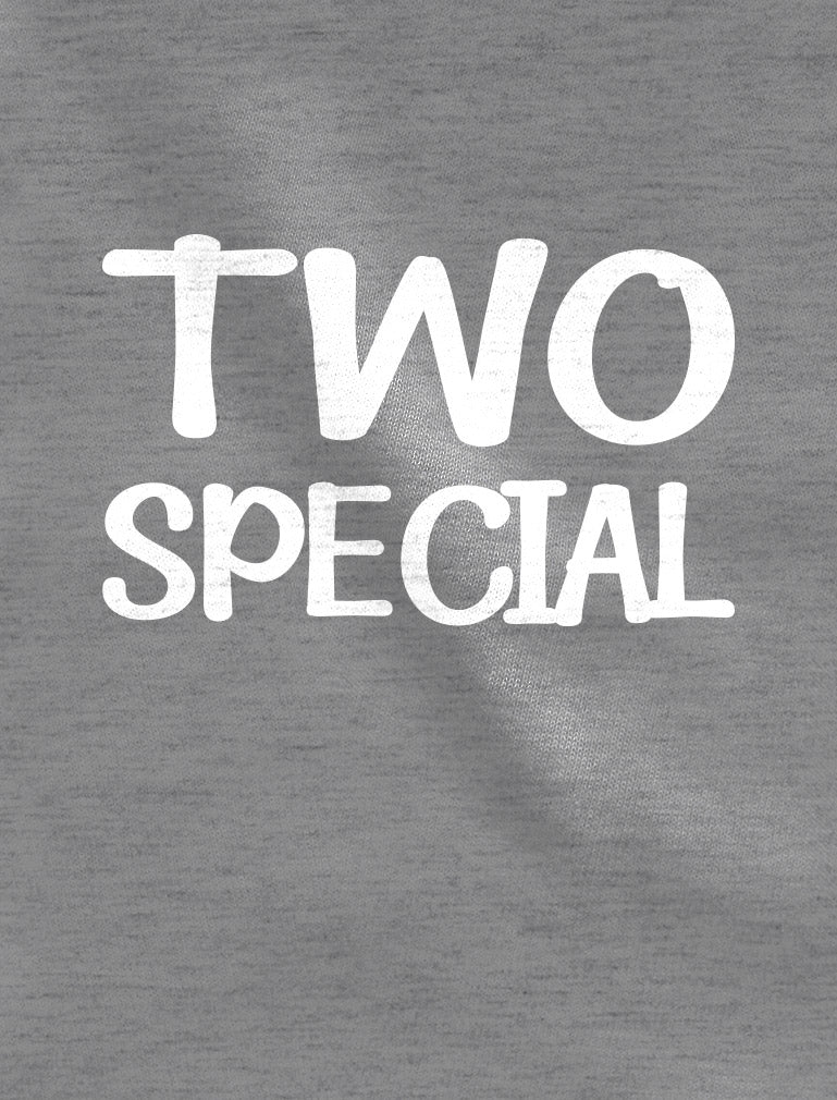 2 year old birthday shirt boy 2nd birthday two special Toddler Kids T-Shirt