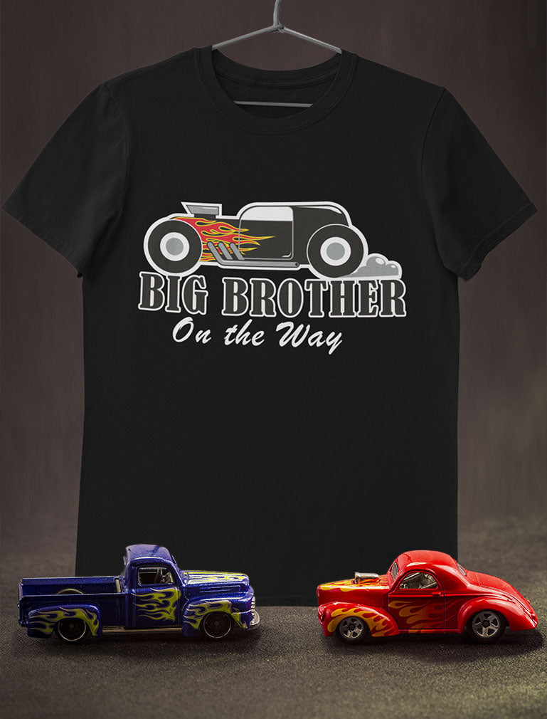 Big Brother Shirt for Boy Big Brother Announcement Toddler Toddler Kids T-Shirt