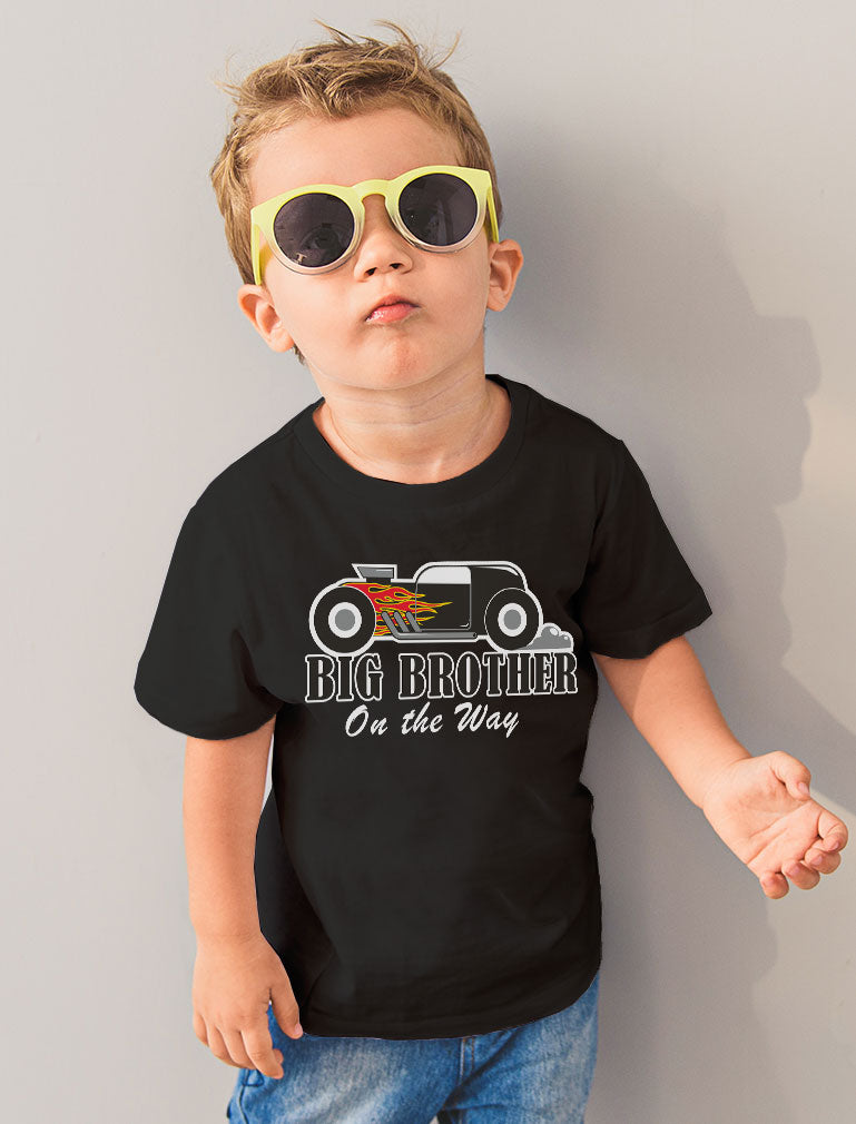 Big Brother Shirt for Boy Big Brother Announcement Toddler Toddler Kids T-Shirt
