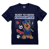 Chase Ready To Crush Kindergarten Back To School Toddler Kids T-Shirt