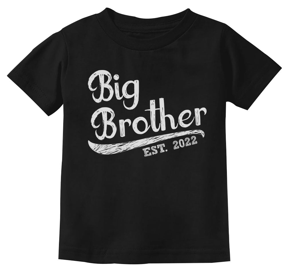Gift for Big Brother 2022 Siblings Boys Youth Kids T-Shirt