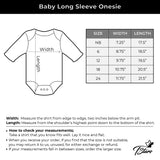 Red Hearts Tie - Valentine's Day Baby Long Sleeve Bodysuit