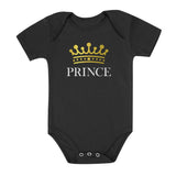 Prince Crown Baby Bodysuit