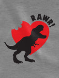 RAWR - I Love You In Dinosaur Toddler Kids T-Shirt 