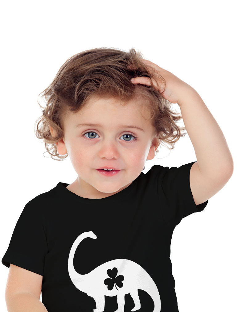 Irish Dinosaur Clover St. Patrick's Day Toddler Kids T-Shirt