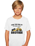 Going To Big A Brother Tractor Toddler Kids T-Shirt