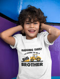 Going To Big A Brother Tractor Toddler Kids T-Shirt