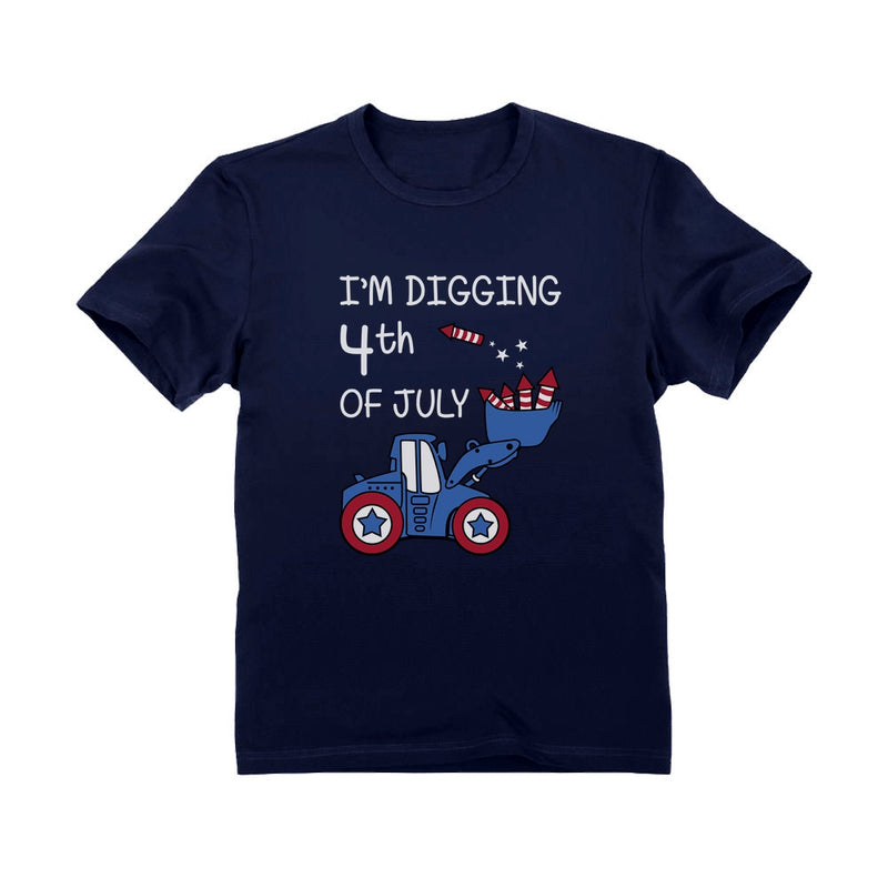 I'm Digging 4th of July Toddler Kids T-Shirt