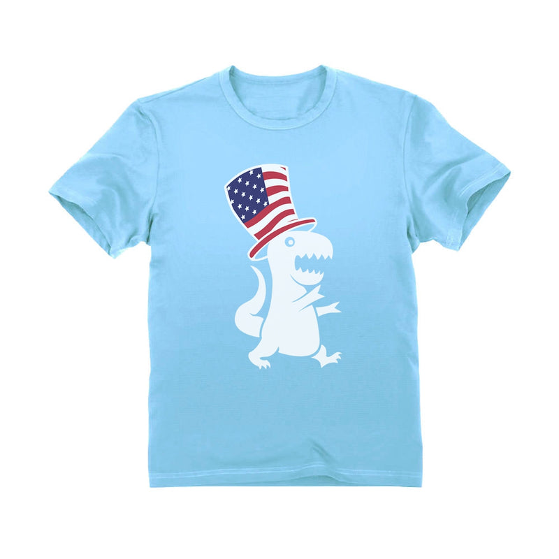 American T-Rex Dinosaur Toddler Kids T-Shirt