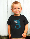 3rd Birthday Shark Three Year Old Toddler Kids T-Shirt 