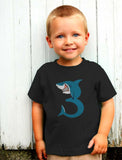 3rd Birthday Shark Three Year Old Toddler Kids T-Shirt