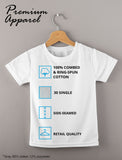 4th Birthday Shark Four Year Old Toddler Kids T-Shirt