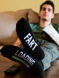 If You Can Read This Bring Me Beer & Fart Loading Dad Socks