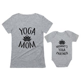 Yoga Mom & Baby Matching Set Outfit Mom & Baby Shirts Mommy and Me 