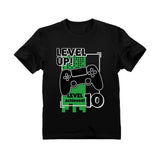 Gamer Birthday Level Up Video Game 10th Birthday Youth T-Shirt