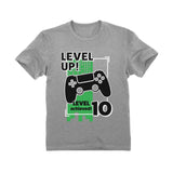 Gamer Birthday Level Up Video Game 10th Birthday Youth T-Shirt