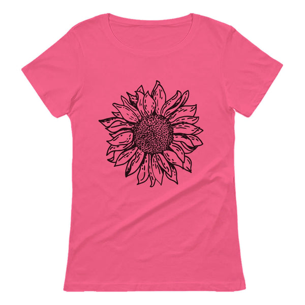 Sunflower Shirt for Women Cute Graphic Tee Teen Girls Summer Women T-S –  Tstars