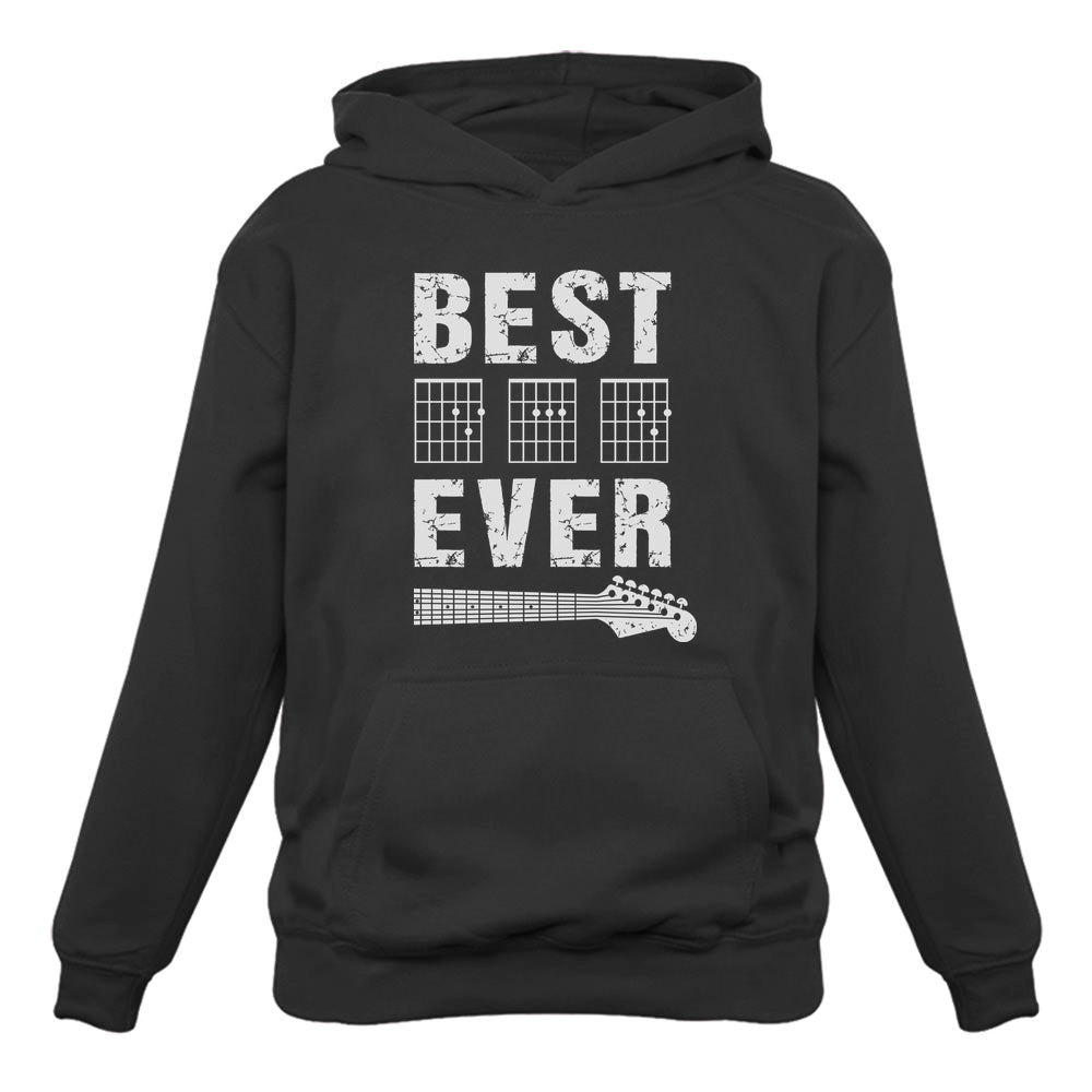 Guitarist Father Best Dad Ever Chord Gifts Hoodie