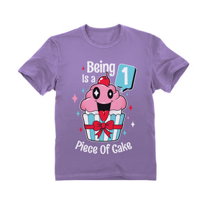 1st Birthday Cupcake Infant Kids T-Shirt