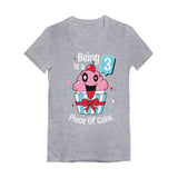 3 Year Old Girl 3rd Birthday Funny Cupcake Toddler Girls' Fitted T-Shirt