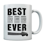 Best Dad Ever Mug Guitarist Father With Chords