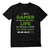 I Am a Gamer Shirt Funny Gamer Gift Cool Gaming T-Shirt 