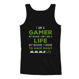 I Am a Gamer Tank Top Funny Gamer Gift Cool Gaming Men's Tank Top 