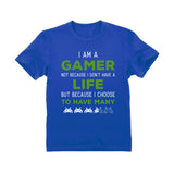 I Am a Gamer Shirt Funny Gamer Gift Cool Gaming Youth Kids T-Shirt