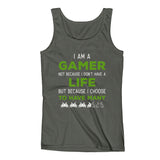 I Am a Gamer Tank Top Funny Gamer Gift Cool Gaming Men's Tank Top
