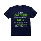 I Am a Gamer Shirt Funny Gamer Gift Cool Gaming Youth Kids T-Shirt