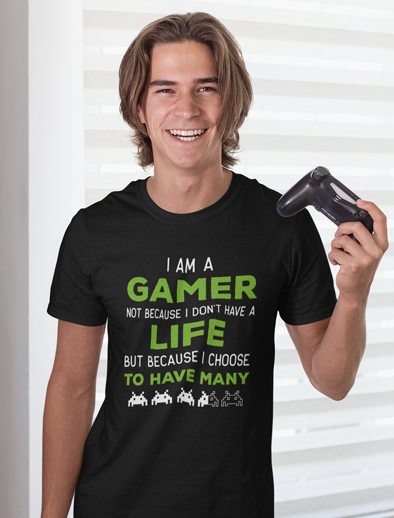 I Am a Gamer Shirt Funny Gamer Gift Cool Gaming T-Shirt
