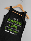 I Am a Gamer Tank Top Funny Gamer Gift Cool Gaming Men's Tank Top
