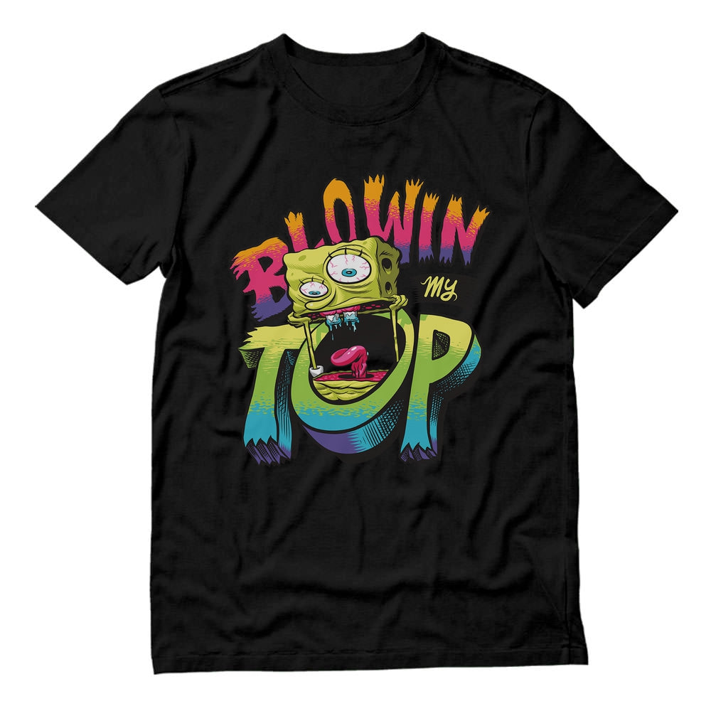 Nickelodeon Spongebob Squarepants Shirt Blowin My Top Funny T-Shirt