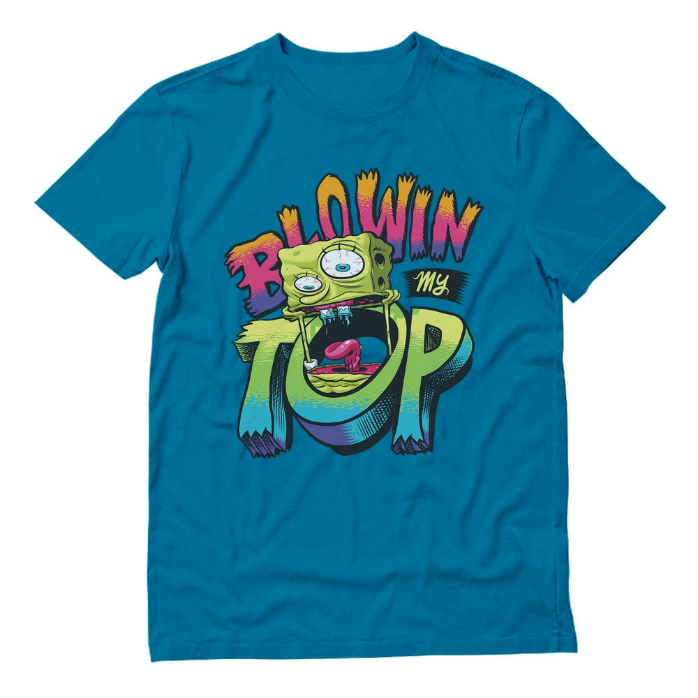 Nickelodeon Spongebob Squarepants Shirt Blowin My Top Funny T-Shirt