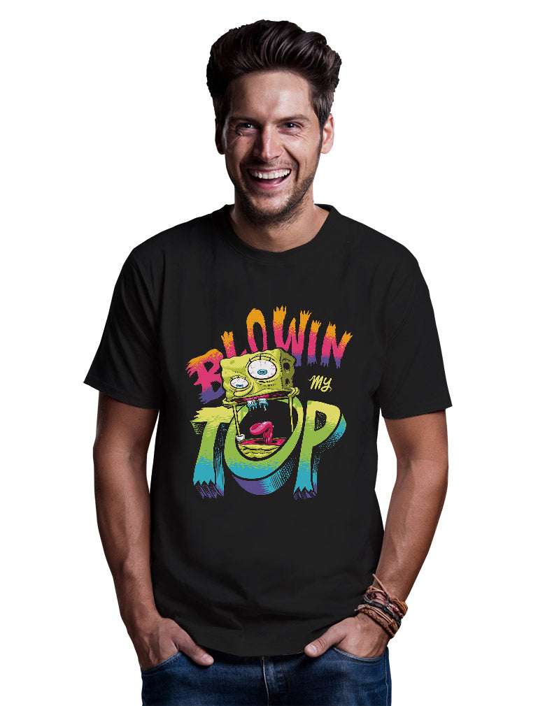 Nickelodeon Spongebob Squarepants Shirt Blowin My Top Funny T-Shirt
