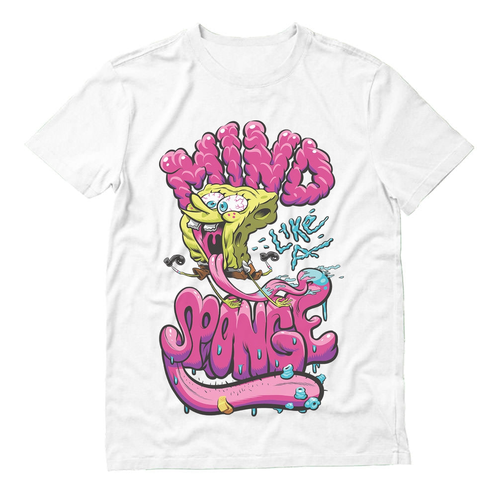 Nickelodeon Spongebob Squarepants Shirt Mind Like a Sponge Funny T-Shirt