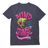 Nickelodeon Spongebob Squarepants Shirt Mind Like a Sponge Funny T-Shirt