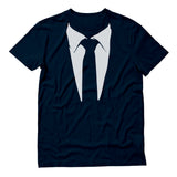 Printed Suit & Tie Tuxedo T-Shirt