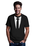 Printed Suit & Tie Tuxedo T-Shirt