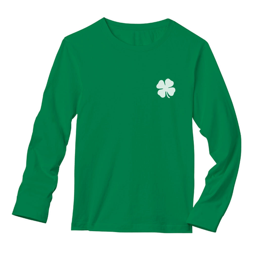 Pocket Size Clover Long Sleeve T-Shirt