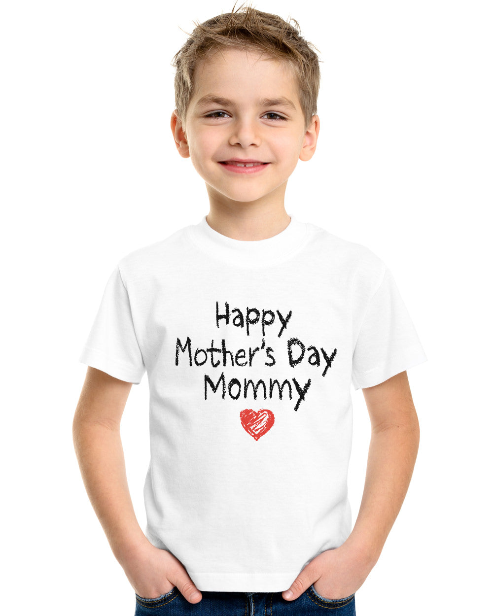 Happy Mother's Day Mommy Youth Kids T-Shirt