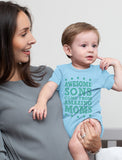 Awesome Sons Come From Amazing Moms Baby Bodysuit