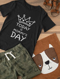 Today Is Mommy's Day Youth Kids T-Shirt