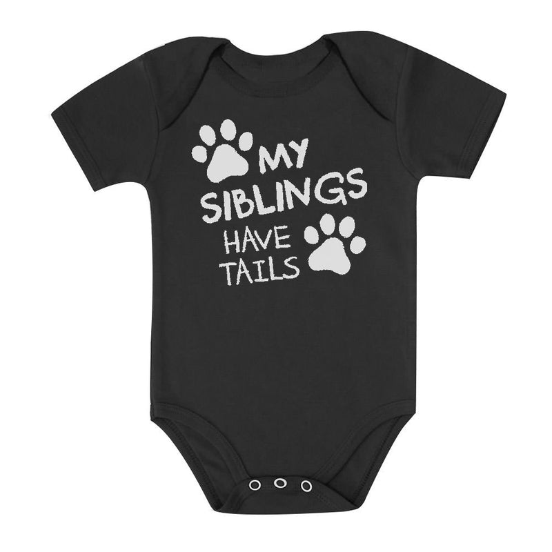 My Siblings Have Tails Baby Bodysuit
